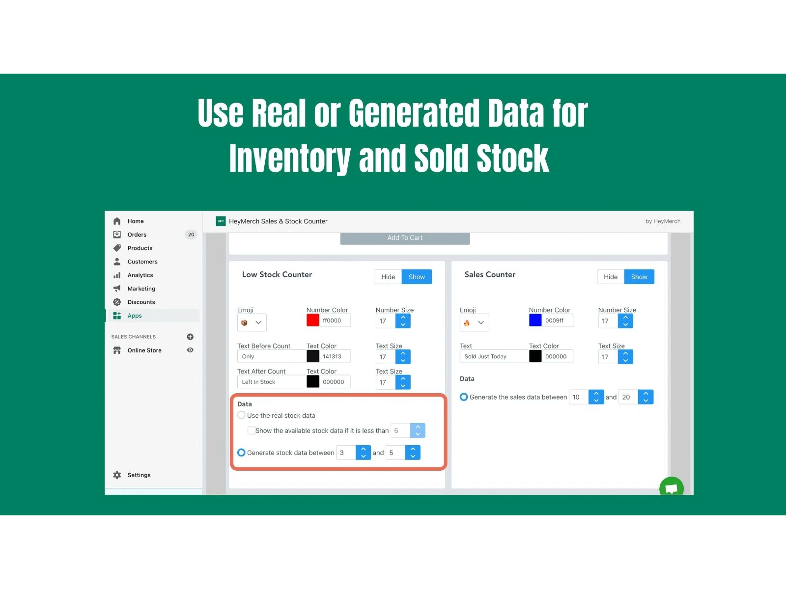 Fake Scarcity Admin Code