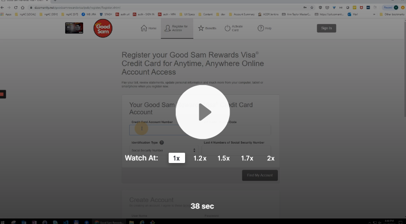 Registration Project